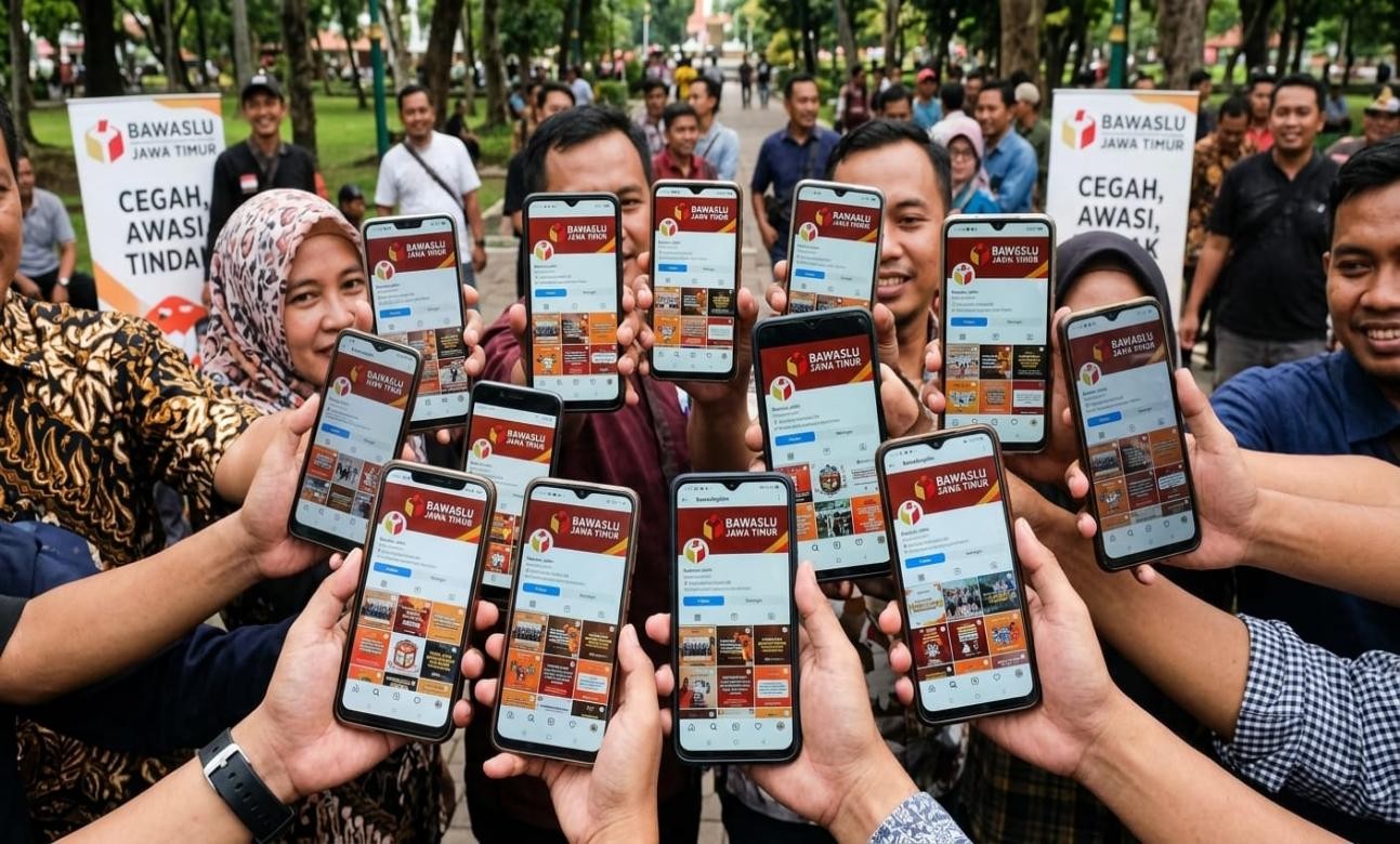 Frekuensi Demokrasi: Memahami Noise Publik di Platform Instagram Bawaslu Jatim