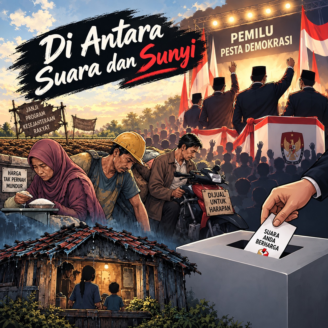 Di Antara Suara dan Sunyi