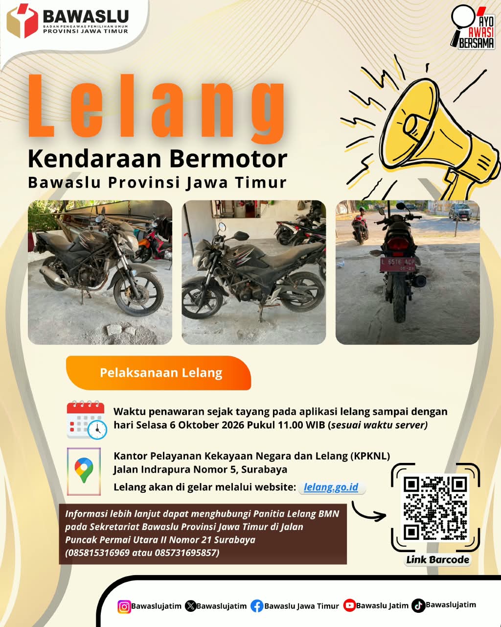 Lelang Kendaraan Bermotor