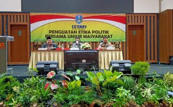 Diundang Bakesbangpol, Amin Sampaikan Pentingnya Membangun Etika Politik Pilkada