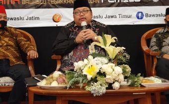 Adaptasi dengan Daring, Bawaslu Jatim Selenggarakan TOT