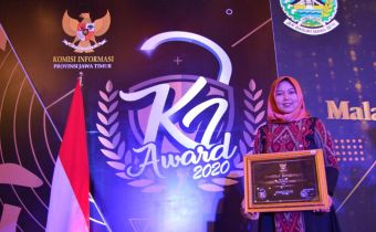 KI Award 2020, Bawaslu Jatim Raih Anugerah Badan Publik Partisipatif