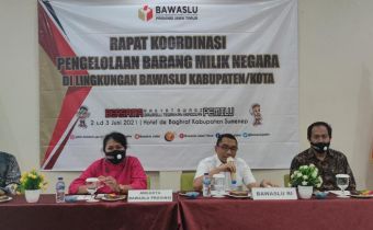 Bawaslu se-Jatim Serentak Upgrade Tata Kelola Barang Milik Negara