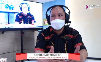 Minimalisir Potensi Sengketa, Totok Ajak Pemuda Banyuwangi Aktif Mengawasi