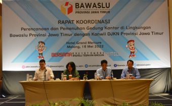 Koordinasi dengan DJKN Jatim : Pemenuhan Gedung Bawaslu se-Jatim Perlu Ramah Lingkungan