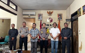 Saling Berkunjung, Cara Bawaslu Sumenep Memperkuat Gakkumdu