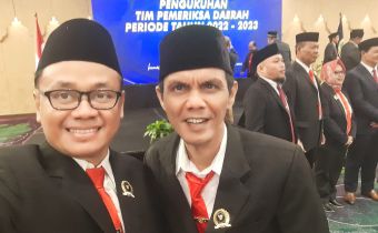 Ikhwan dan Rusmi Dikukuhkan sebagai TPD DKPP 2022-2023