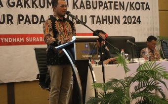 Konsolidasi Gakkumdu 38 Kabupaten/Kota, Bawaslu se-Jatim Siap Awasi Tahapan Kampanye