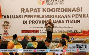 Ketua KPU RI: Bawaslu Jatim Berikan Contoh Relasi Antarlembaga yang baik