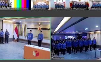 283 PPPK Bawaslu se-Jatim Dilantik, Sekjen RI: Jangan Sekadar Dilantik, Buktikan Kinerja