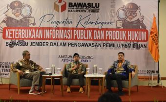 Penguatan Kelembagaan dalam Keterbukaan Informasi, Gus Khozin sebut Bawaslu sebagai Penjaga Demokrasi