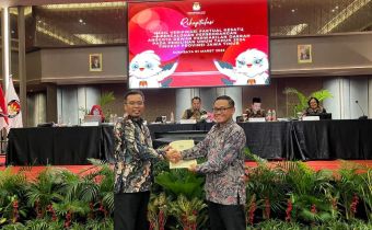 Bawaslu Jatim Awasi Rekapitulasi Hasil Verifikasi Faktual Kesatu Pencalonan Perseorangan Anggota DPD