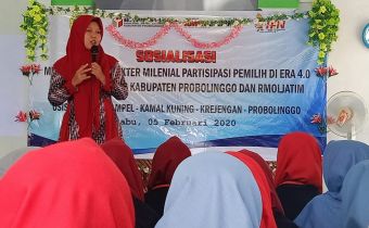 Di Hadapan Milenial 4.0, Ely Bicara Tulang Sendi Pengawasan Pemilu