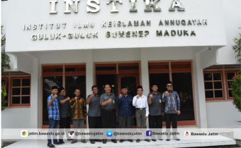 Bawaslu Jatim Jajaki Kerjasama Hingga ke Ujung Timur Pulau Madura