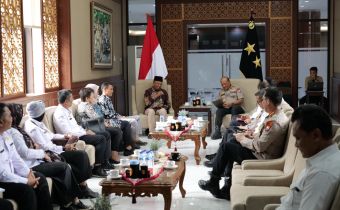 Audiensi Bawaslu Jatim dengan Polda