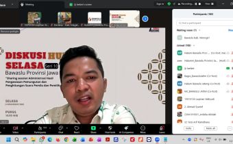 DHS ke-10, Tenaga Ahli Bawaslu RI Sampaikan 5 Catatan Perbaikan Pengawasan Tungsura