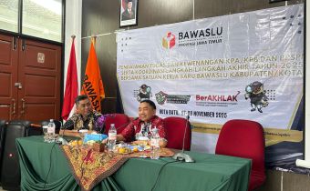 Tingkatkan Kapasitas Pengelola Keuangan untuk Hadapi Akhir Tahun, Bawaslu Jatim Gelar Training Session